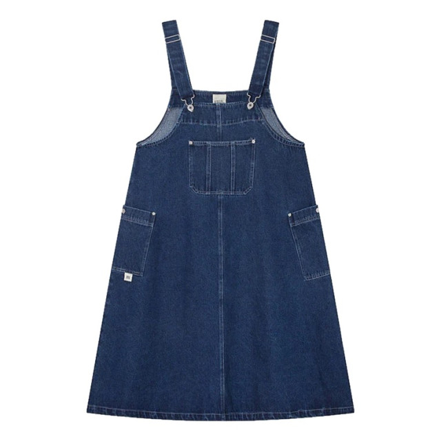 A[S]USL DENIM OVERALL DRESS