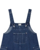 A[S]USL DENIM OVERALL DRESS