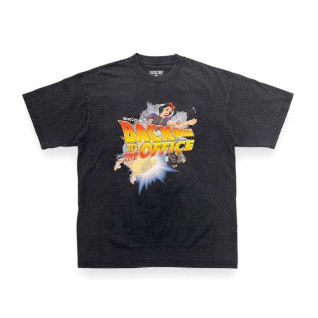 2ND CLOSET BACK TO OFFICE WASHED T-SHIRT