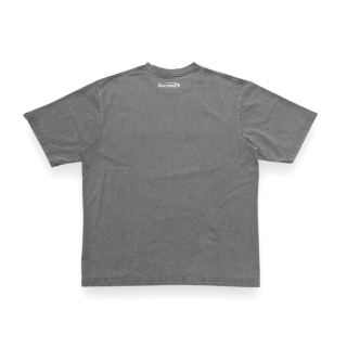 2ND CLOSET FLOWER EMBRODERY WASHED T-SHIRT