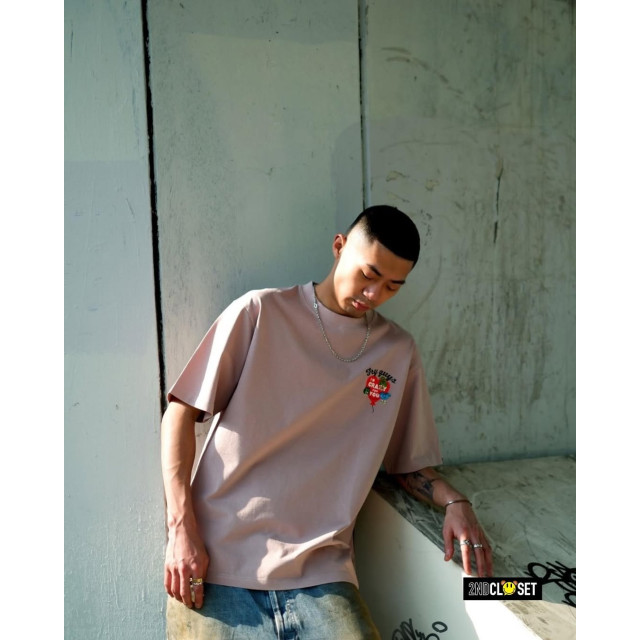 2ND CLOSET LOVE FRY GUYS BALLON T-SHIRT