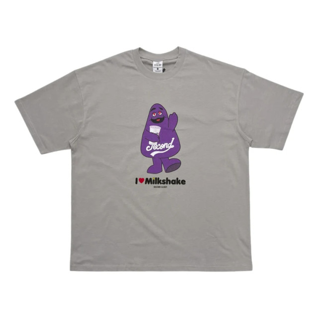 2ND CLOSET LOVE GRIMACE PRINTED T-SHIRT