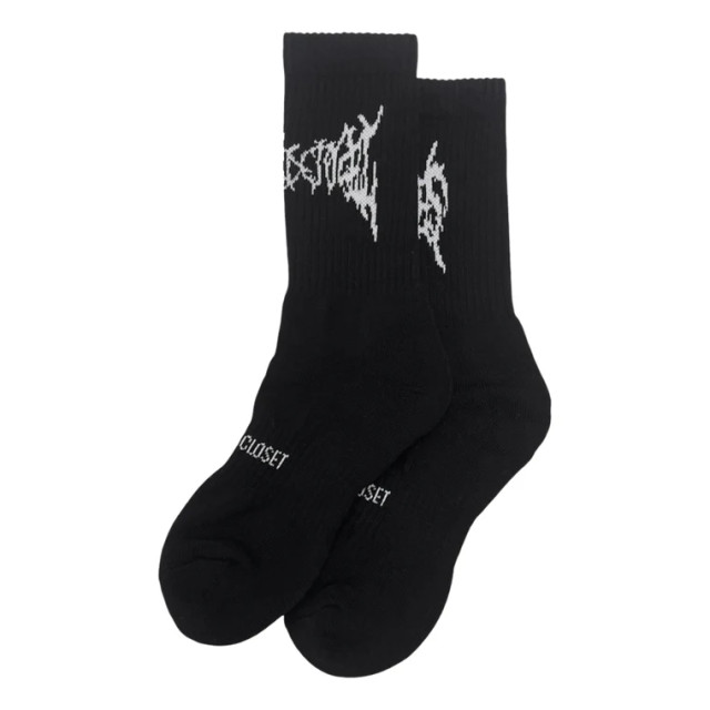 2ND CLOSET PUNK LOGO SOCKS