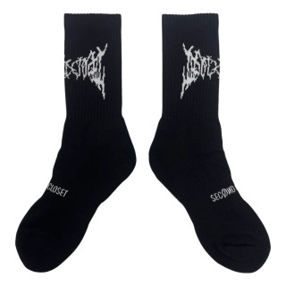 2ND CLOSET PUNK LOGO SOCKS