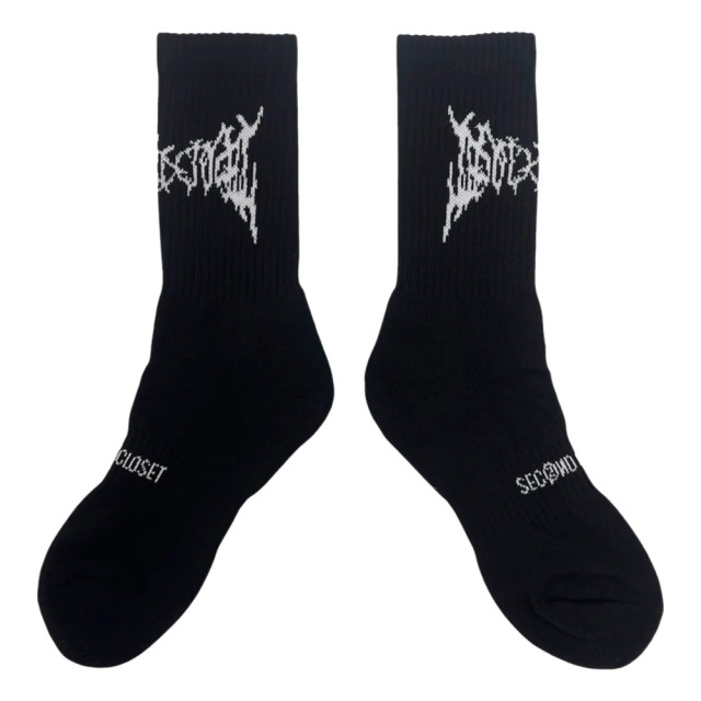 2ND CLOSET PUNK LOGO SOCKS