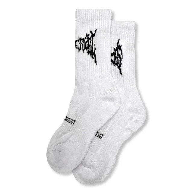2ND CLOSET PUNK LOGO SOCKS