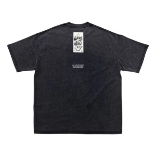 2ND CLOSET RECEIPT WASHED T-SHIRT