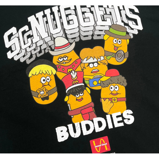 2ND CLOSET SCNUGGETS BUDDY PRINTED T-SHIRT