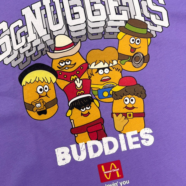 2ND CLOSET SCNUGGETS BUDDY PRINTED T-SHIRT