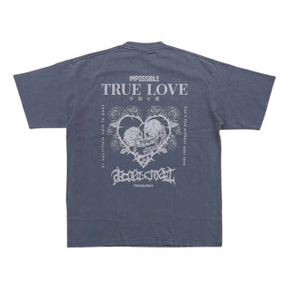 2ND CLOSET TRUE LOVE PRINTED WASHED T-SHIRT