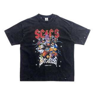 2ND CLOSET DRAGON BALL DESTROY WASHED PRINTED T-SHIRT