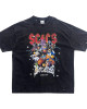 2ND CLOSET DRAGON BALL DESTROY WASHED PRINTED T-SHIRT