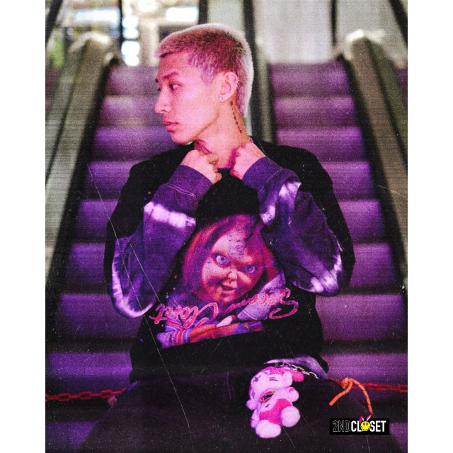 2ND CLOSET CHUCKY KILLER PRINTED WASHED T-SHIRT