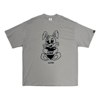 2ND CLOSET SECOND RABBIT WITH LOVE PRINTED T-SHIRT