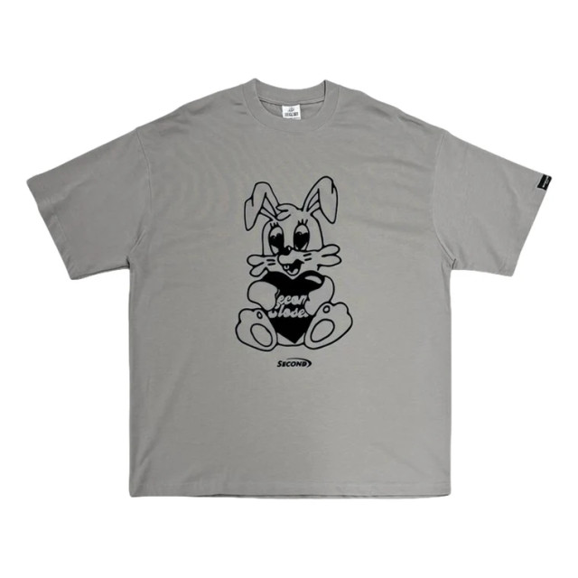 2ND CLOSET SECOND RABBIT WITH LOVE PRINTED T-SHIRT