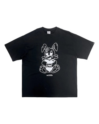 2ND CLOSET SECOND RABBIT WITH LOVE PRINTED T-SHIRT