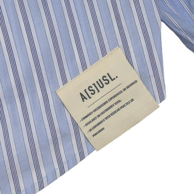 A[S]USL CONTRAST STRIPE SHIRT