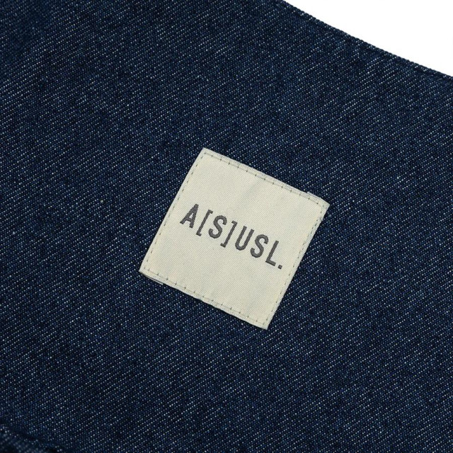 A[S]USL DENIM OVERSIZE TOTE BAG