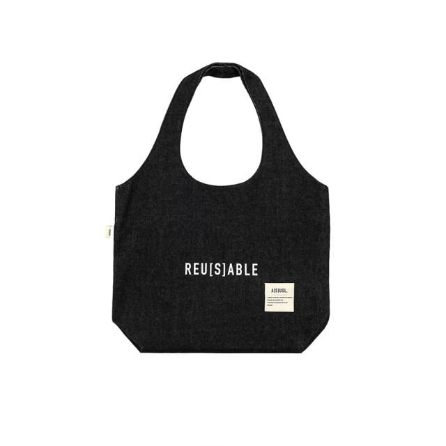 A[S]USL DENIM TOTE BAG