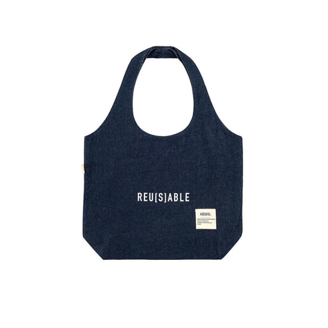 A[S]USL DENIM TOTE BAG