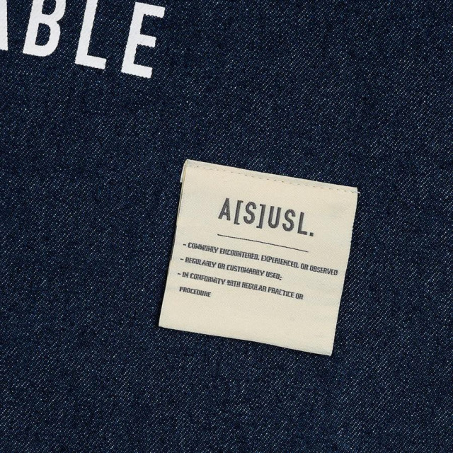 A[S]USL DENIM TOTE BAG