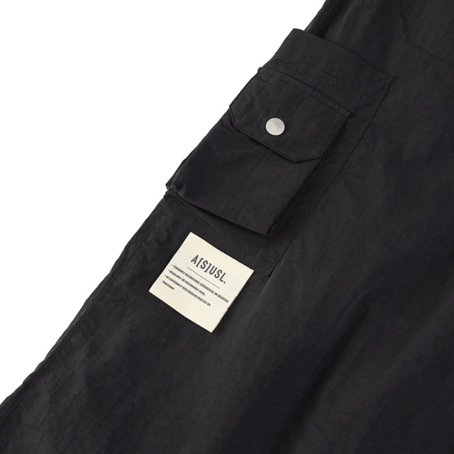 A[S]USL SIDE POCKET WIDE PANTS