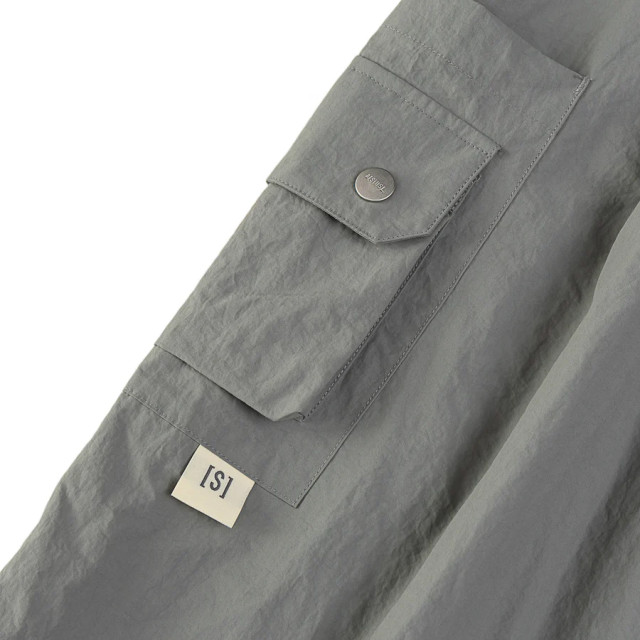 A[S]USL SIDE POCKET WIDE PANTS