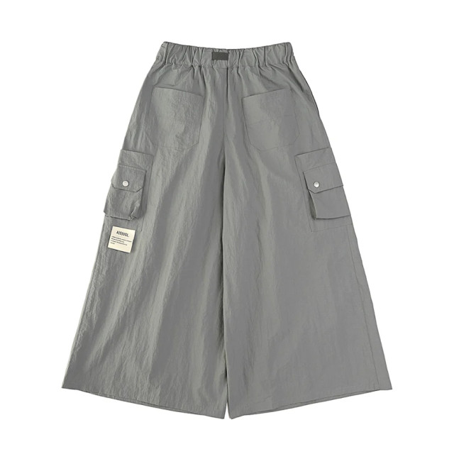 A[S]USL SIDE POCKET WIDE PANTS