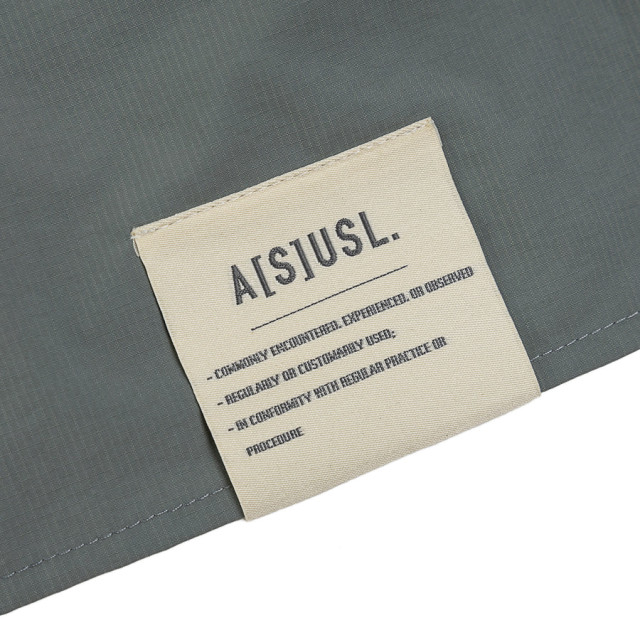 A[S]USL NYLON ZIPPER POCKET SHIRT