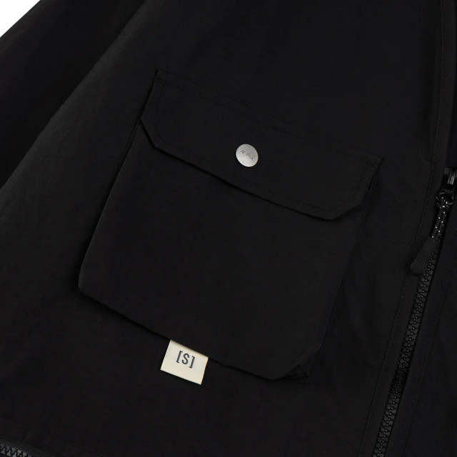 A[S]USL NYLON ZIPPER POCKET JACKET