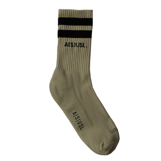 A[S]USL 2 STRIPES LOGO CREW SOCKS