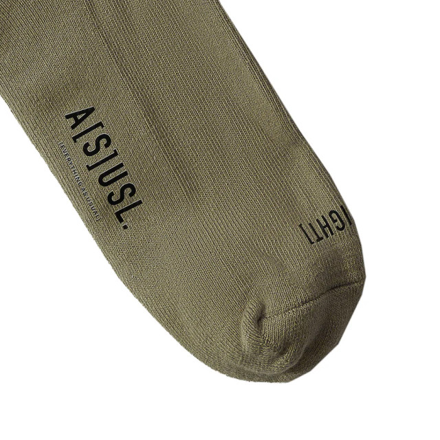 A[S]USL 2 STRIPES LOGO CREW SOCKS