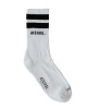 A[S]USL 2 STRIPES LOGO CREW SOCKS