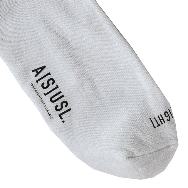 A[S]USL 2 STRIPES LOGO CREW SOCKS