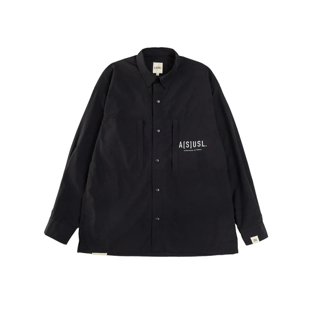 A[S]USL NYLON ZIPPER POCKET SHIRT