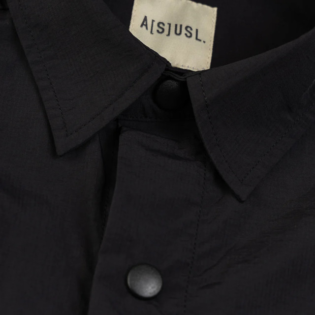 A[S]USL NYLON ZIPPER POCKET SHIRT