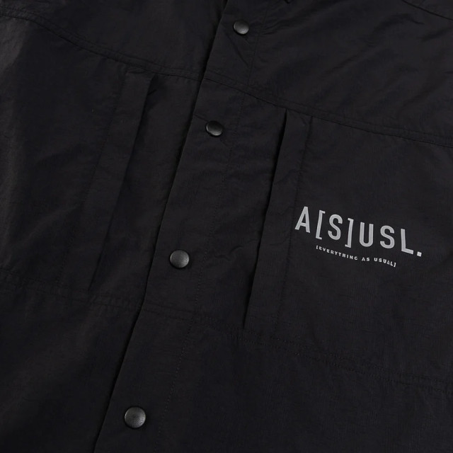 A[S]USL NYLON ZIPPER POCKET SHIRT