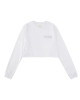 A[S]USL REFLECTIVE LOGO CROPPED LONG TEE