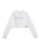 A[S]USL REFLECTIVE LOGO CROPPED LONG TEE