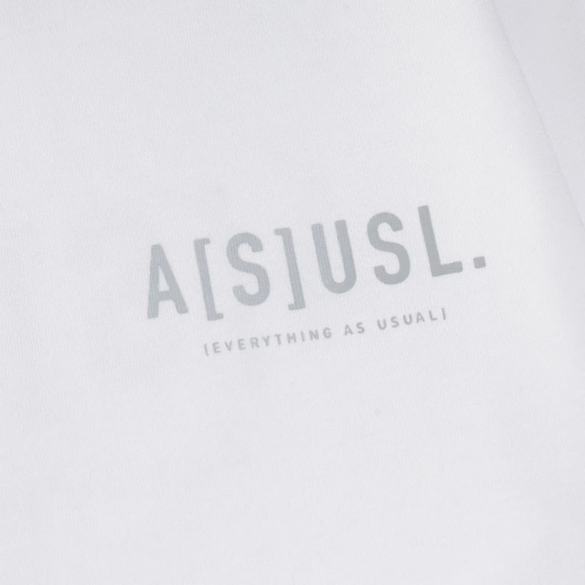 A[S]USL REFLECTIVE LOGO CROPPED LONG TEE