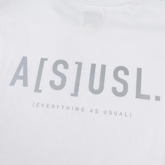 A[S]USL REFLECTIVE LOGO CROPPED LONG TEE