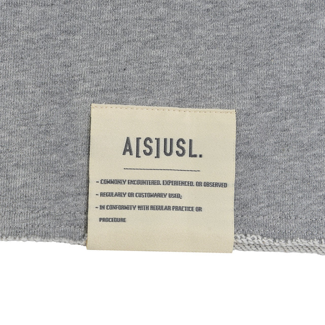 A[S]USL BE TRUE CROPPED POLO SWEATSHIRT