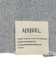 A[S]USL BE TRUE CROPPED POLO SWEATSHIRT