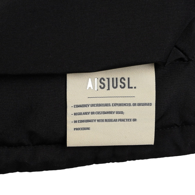 A[S]USL REFLECTIVE LOGO PADDING VEST