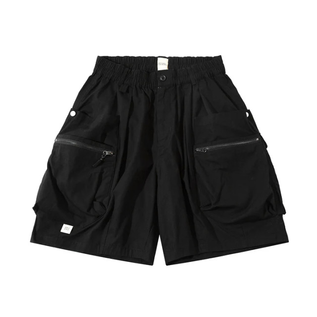 A[S]USL CANVAS ZIPPER POCKET BALLOON SHORTS