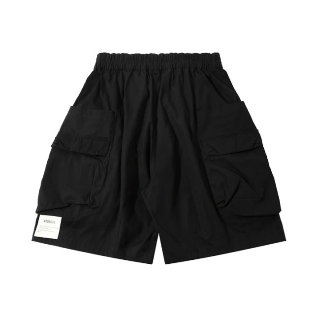 A[S]USL CANVAS ZIPPER POCKET BALLOON SHORTS