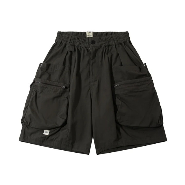 A[S]USL CANVAS ZIPPER POCKET BALLOON SHORTS