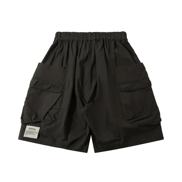 A[S]USL CANVAS ZIPPER POCKET BALLOON SHORTS