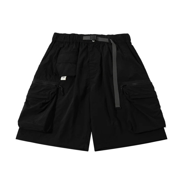 A[S]USL DOUBLE ZIPPER POCKET SHORTS