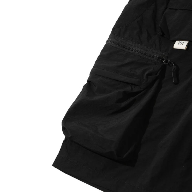 A[S]USL DOUBLE ZIPPER POCKET SHORTS